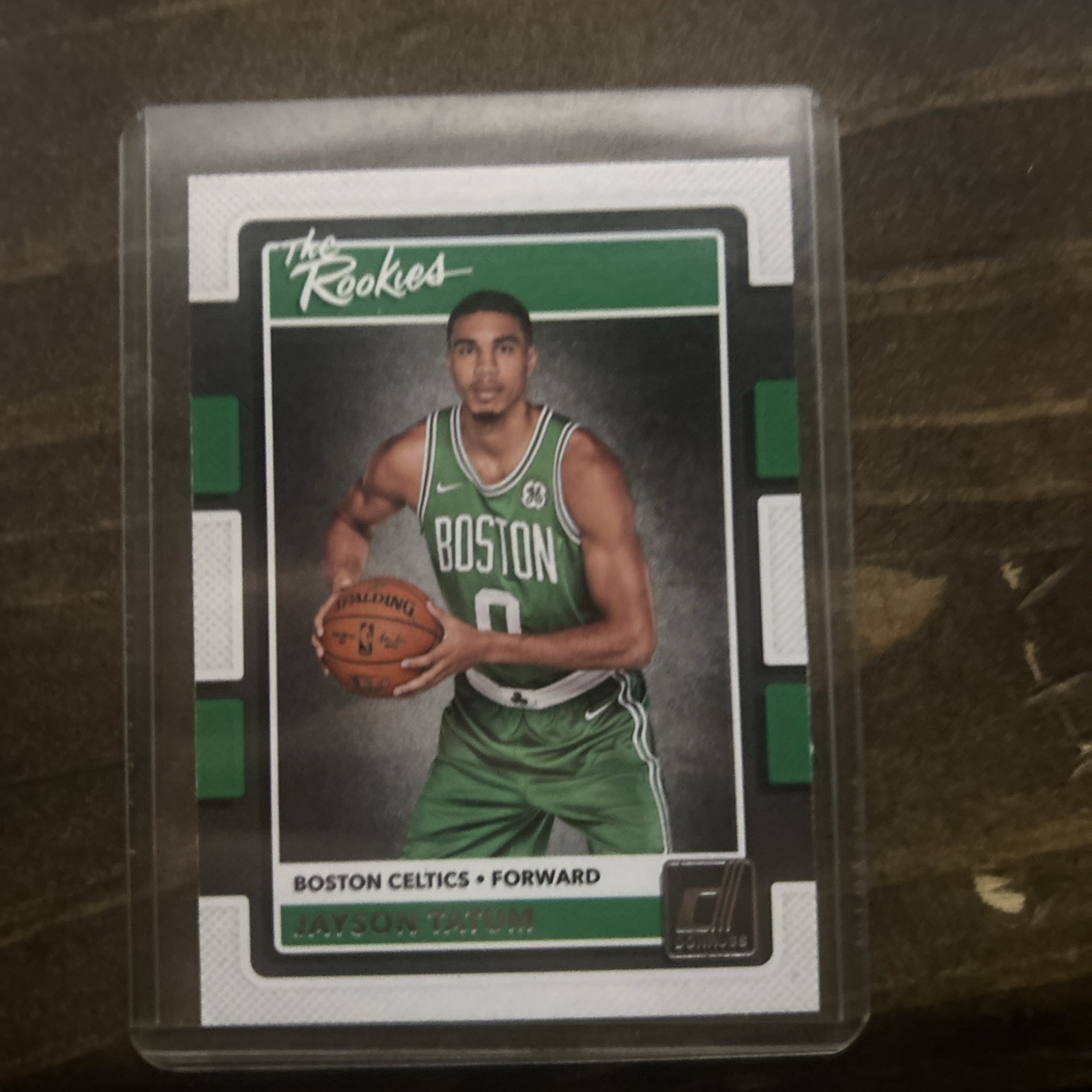 2017-18 Panini Donruss Optic Jayson Tatum #3 RC The Rookies