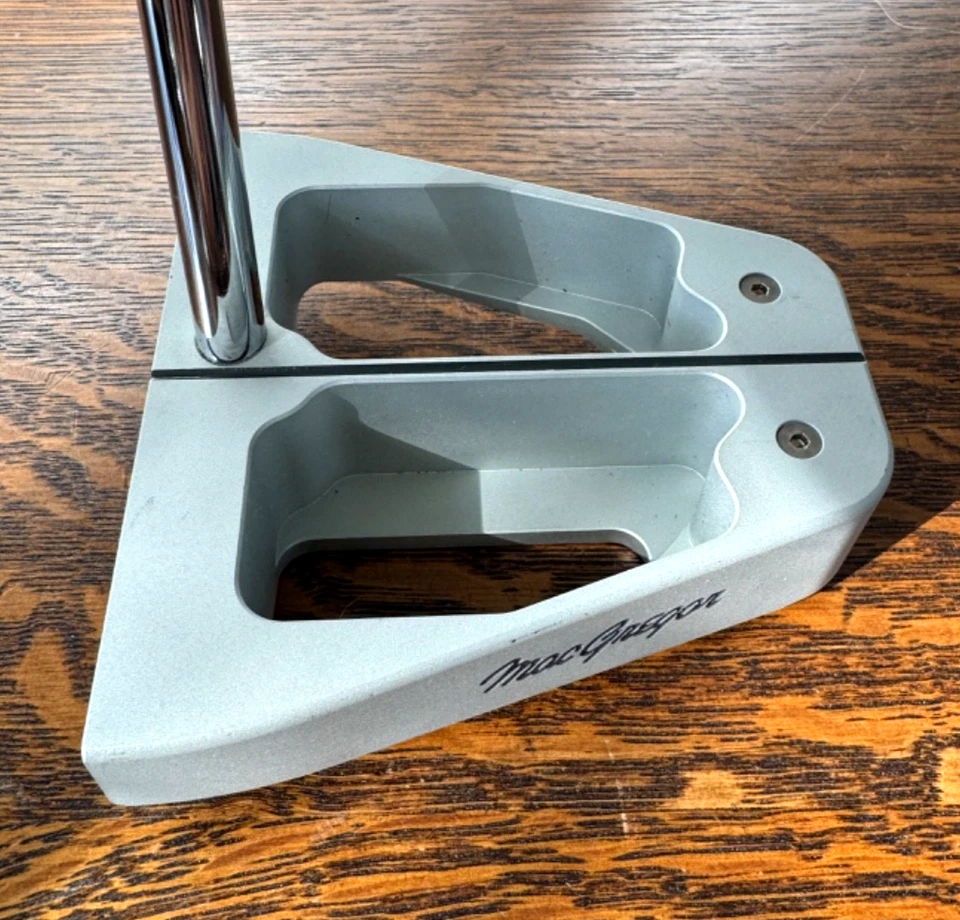 LH MacGregor M6.4K Bobby Grace V Foil Mallet Putter/No Grip 35"  *Near Mint* - Image 2 of 4