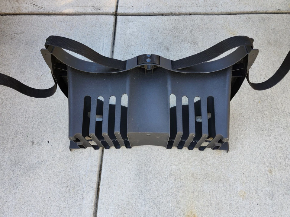 E Z GO RXV Golf Cart USED Bag Rack / Sweater Basket with Bag Straps 2008+ - Image 2 of 3