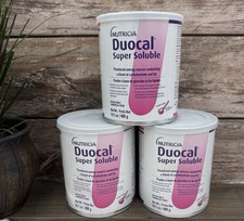 Duocal Nutricia High Calorie Super Soluble Powder -3 CANS -14.1 OZ EACH Exp 2027