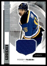 2016-17 Upper Deck Artifacts 2015-16 Update Top 12 Rookie Signatures Robby