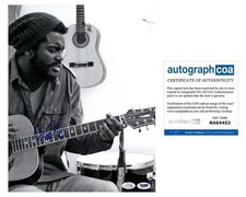Gary Clark Jr. Signed Autographed 11x14 Photo Blues Guitarist ACOA PSA