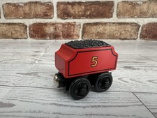Thomas the Train Wooden Railway James' Tender Coal Car 5 Only
