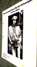 PAUL SIMON: ME AND JULIO DOWN BY THE SCHOOLYARD SHEET MUSIC 