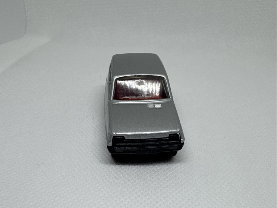 1978 Matchbox 1-75 #21 Renault 5TL Le Car Silver w/ Red Stripe Original Box! - Image 4 of 4