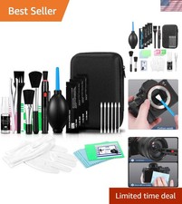Professional Lens Cleaning Set for Canon, Nikon, Sony - 14 Essential Tools