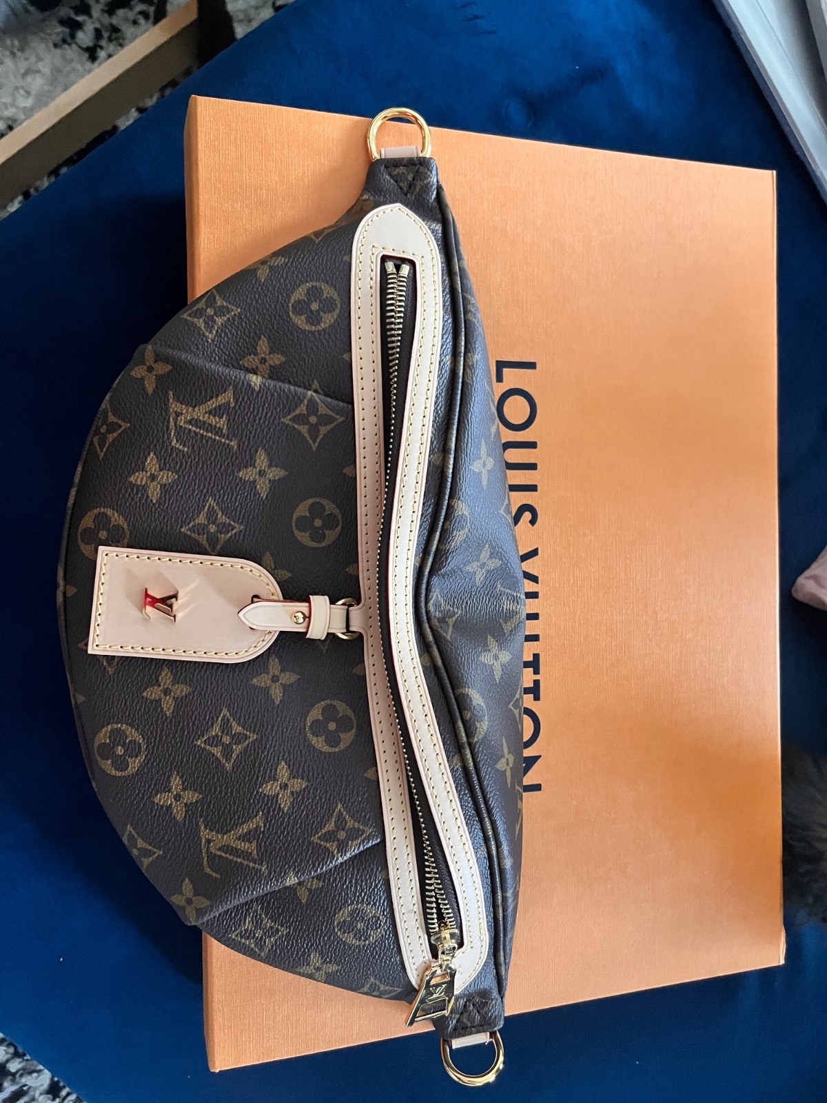 Louis Vuitton High Rise Bum Bag Monogram Canvas