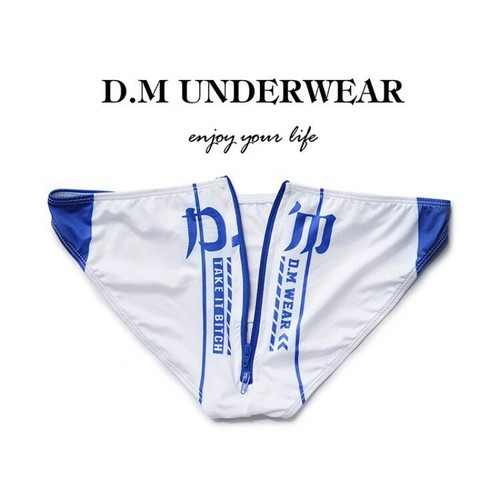 DM Men's Swim Underwear Trunks Briefs Sport Swimming Beach Pants Swimwear Boxer - 第 18/35 張圖片