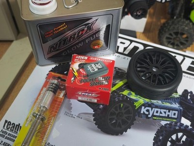 KYOSHO 1/8 INFERNO NEO 3.0 Nitro RC Buggy Engine Car Ready Set