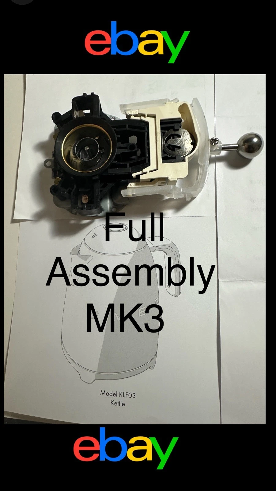 SMEG Kettle genuine spare parts new ￼￼Thermostat Steam SW MK3 ￼Fits all KLF03