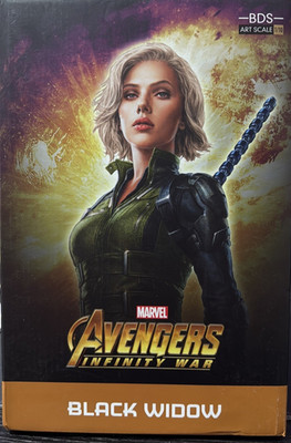 Marvel Iron Studios Black Widow Figur 1/10 Statue Battle Diorama OVP