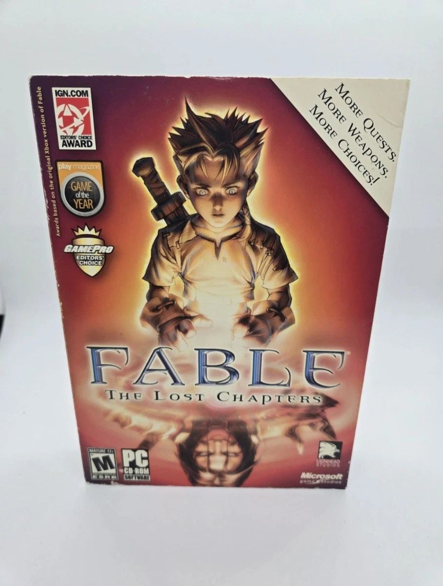 Fable: The Lost Chapters Microsoft Video Games for sale | eBay