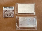 TWO (2) 10 0Z .999 SILVER WARTIME GAIRSOPPA BARS SEALED