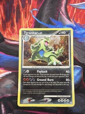 Tyranitar 17/123 Mysterious Treasures Holo 15+ YEARS OLD! HP on eBay
