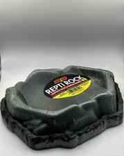 Zoo Med Repti Rock Reptile Food  Water Dish Large 100 Recycled Plastic WD-40