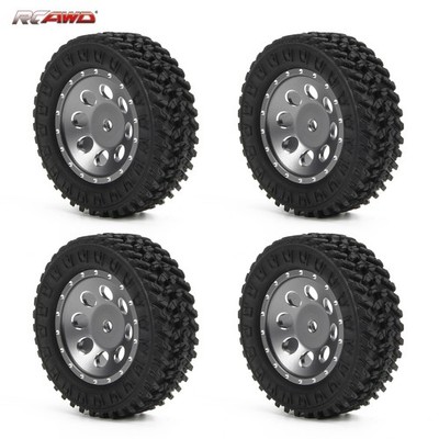 1.25  Wheel Tire OD 55mm for FMS EAZYRC Roc Hobby FCX24 1-24 1-18 SCX24 Upgrades