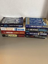 Lot of 8 James Patterson Paperbacks (Alex Cross + Others)
