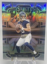 2023 Panini Select Will Levis (RC) Concourse Silver Prizm Rookie Card #96
