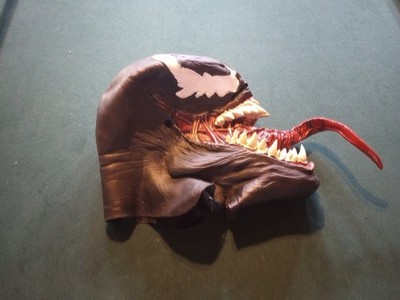 VtG Venom Spiderman Mask By Disguise Inc 2007 Comic Collectable Halloween RARE
