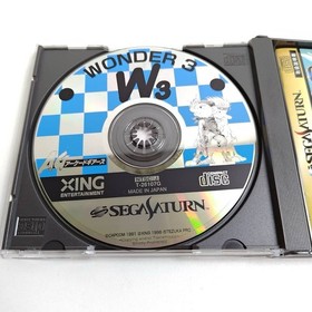 WONDER 3 ARCADE GEARS SEGA SATURN Action game From Rare