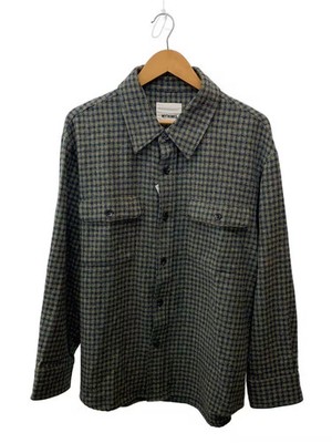 MYTHINKS MY CHECK NEL SHIRT Long-sleeved shirt, size S, cotton, gray, houndstoot
