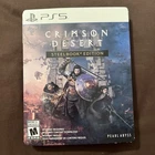 Crimson Desert Steelbook Edition PS5 -open Plastic Cover Was Removed