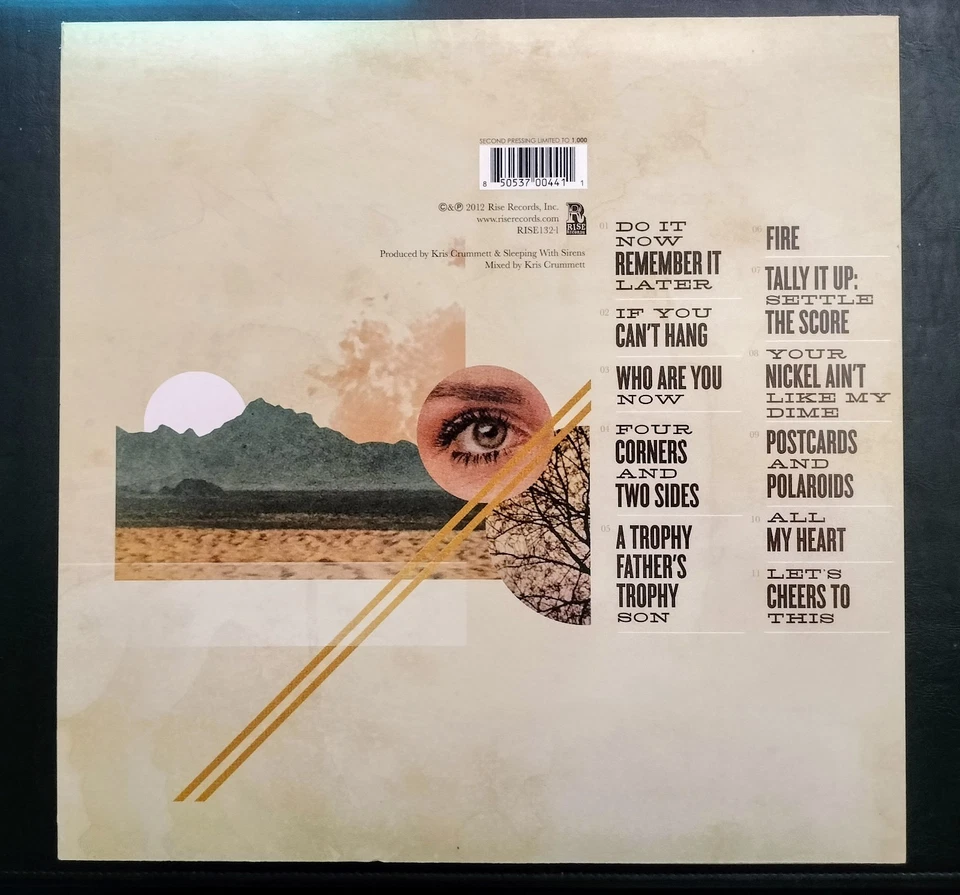 Sleeping With Sirens Let’s Cheers To This 2nd Pressing /1000 Swirl Variant Vinyl - Image 2 of 3