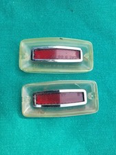 66 Barracuda Tail Light Reverse Lenses Pair Oem Mopar Plymouth 66 Barracuda Tail Light Reverse Lenses Pair Oem Mopar Plymouth