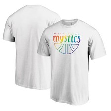 Unisex White Washington Mystics Team Pride Wordmark T-Shirt