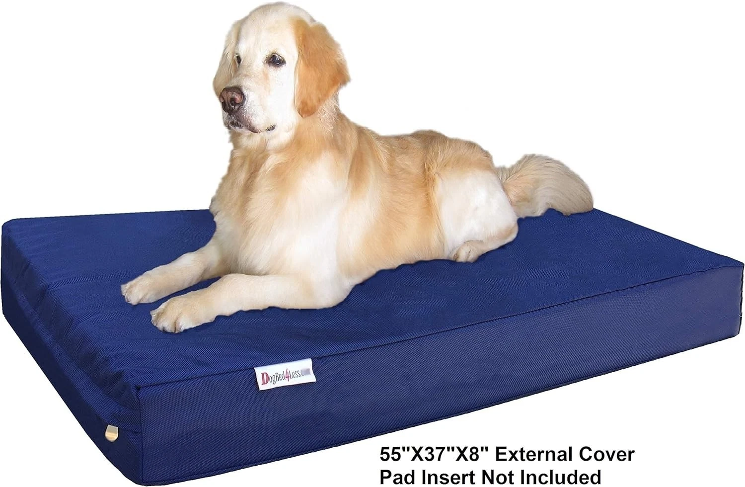 55"X37"X8" XXL Waterproof Orthopedic Gel Memory Foam Pet Bed for Extra Large Dog