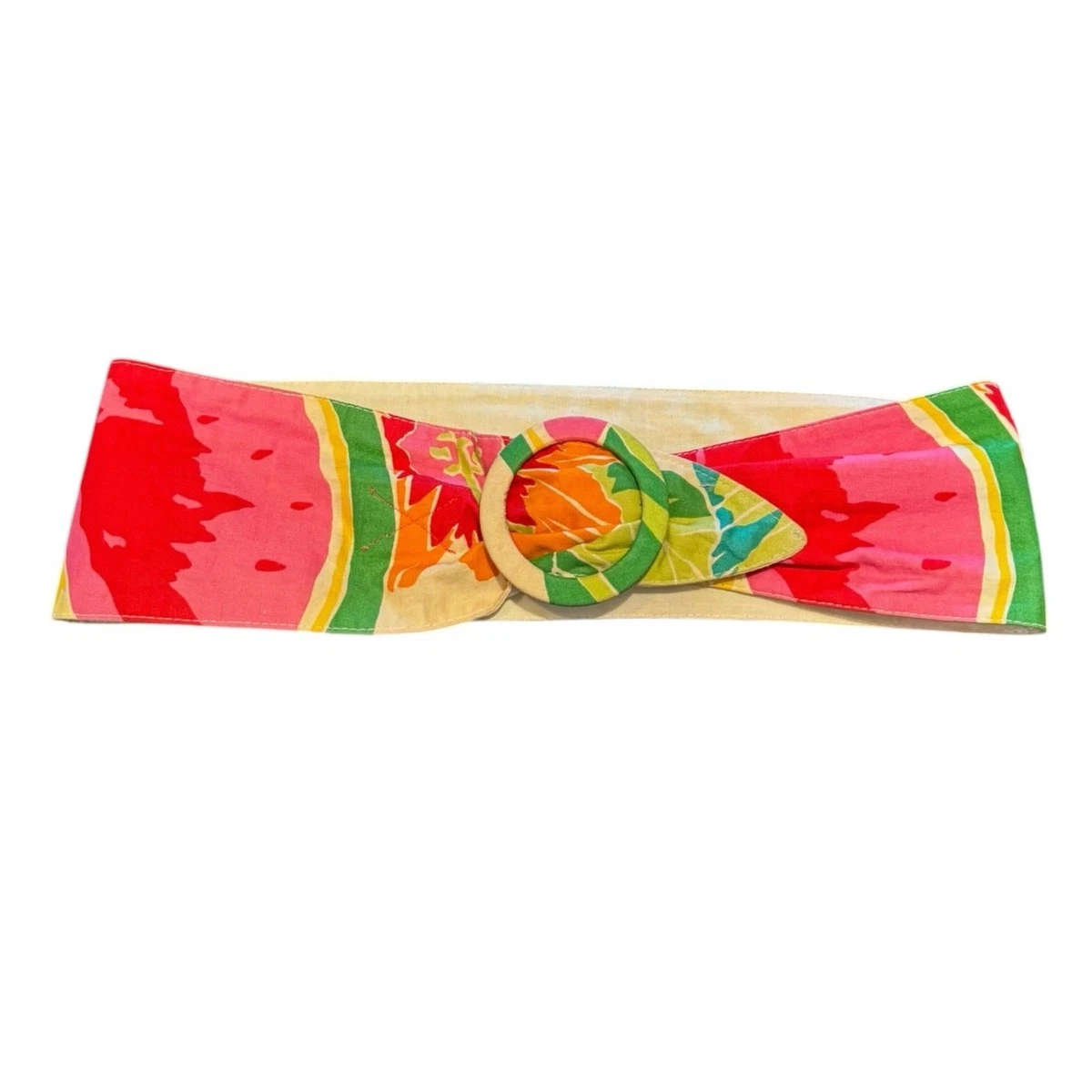 Liz Claiborne Multicolor Floral Tapestry Belt Liz Claiborne Floral Belts for Women for sale | eBay main image 2