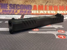 Glock 19 Gen 3 Complete Slide - Ported Barrel Black - fits G19 Serrated