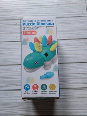 Thinking  Puzzle Dinosaurs Stimulate Intelligence Green