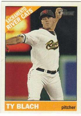 2015 Topps Heritage Minor League #26 Ty Blach  Sacramento River Cats