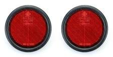 Mercedes Unimog 406 421 Mb-Trac Hella 95mm Rund Rot Heck Reflektoren