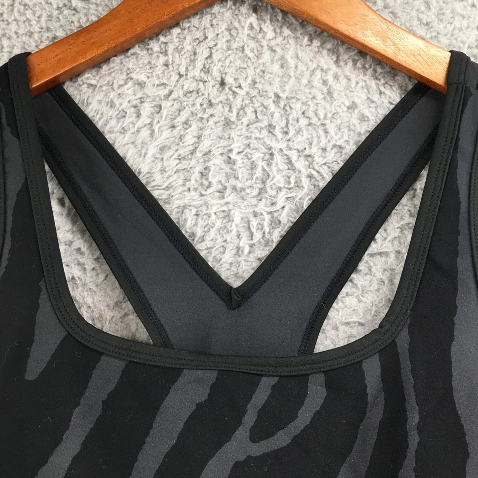 Macacão Feminino Diane Von Furstenberg Corpo Inteiro XS Preto Corrida Costas Elásticas - Imagem 4 de 4