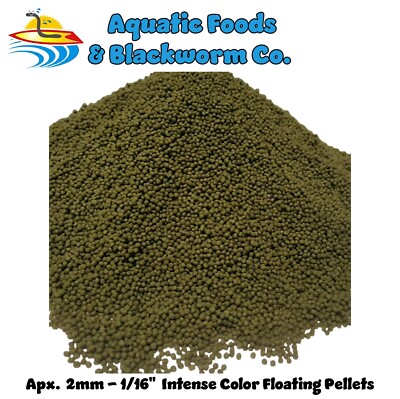 26-lbs 2mm Koi & Pond Intense Color Floating Pellets FREE SHIPPING!