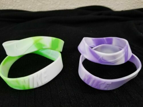 nike purple wristbands