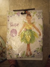 DISNEY 3-4 Years TINKERBELL COSTUME OUTFIT WITH WINGS