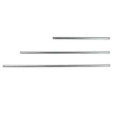 Tubo getto per idropulitrice dritto in acciaio zincato lunghezza 250mm - 900mm