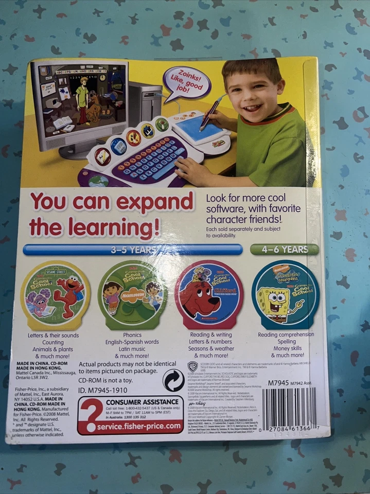 Fisher-Price Computer Cool School SCOOBY-DOO - Image 2 of 2