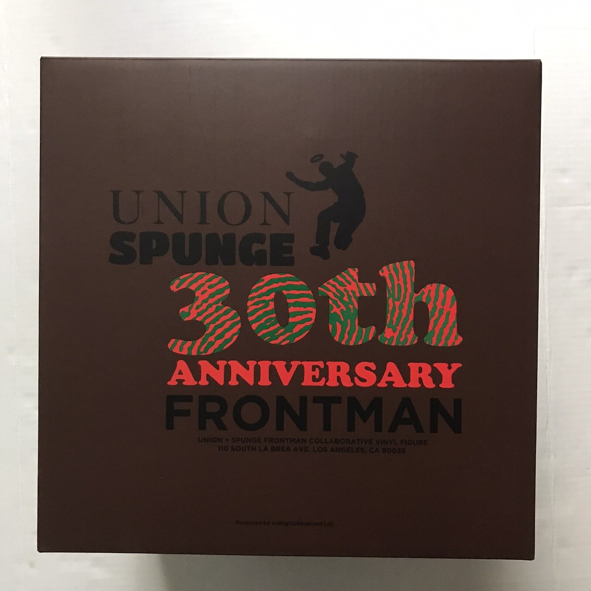 UNION X SPUNGE 30th ANNIVERSARY FRONTMAN