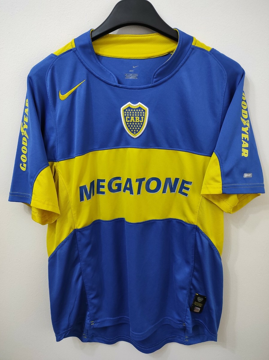 BOCA JUNIORS 2005 Megatone camiseta shirt trikot maillot maglia M
