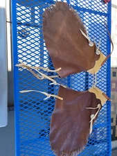 J.M. CAPRIOLA Leather Kid's Chinks Made in USA