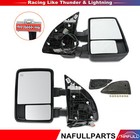 For 2008-2016 Ford F250-F550 Super Duty Side Mirrors Power Heated Signal Towing