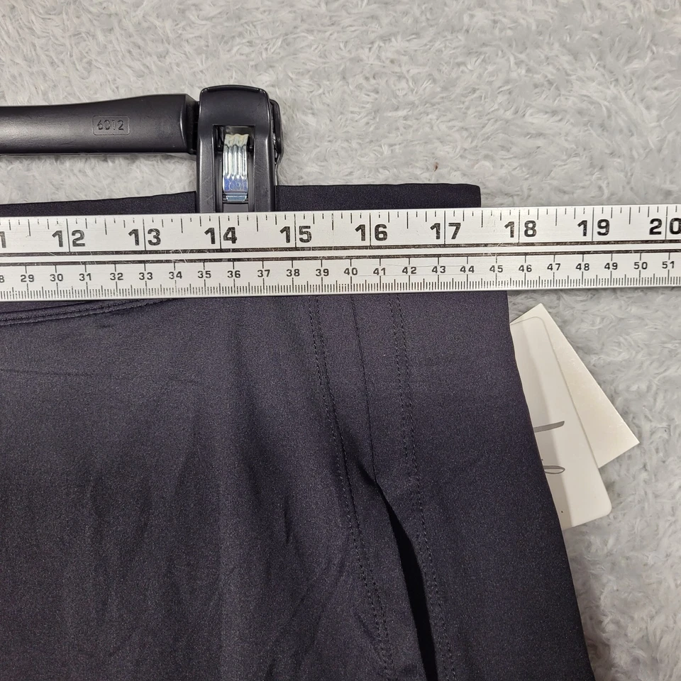 Leilani Swim Skort Womens 16 Black Off Center Slit 35x13 NWT - Image 4 of 4