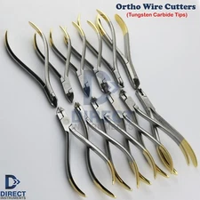 Dental Orthodontic Braces Wire Cutters Ligature Flush Cut Hard-Wires Distal TC