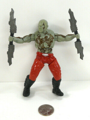 Marvel Guardiani Della Galassia - Action Figure Drax Da 6 Pollici Con 2 Accessori - 2