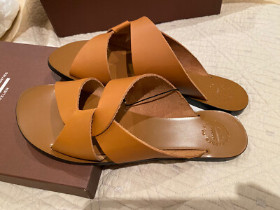 ATP Atelier Allai Vachetta Brown Leather sandals,EU38, UK RP