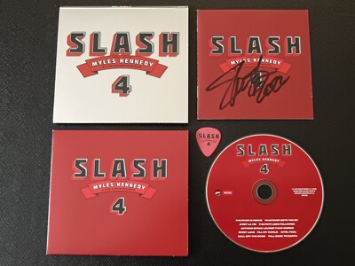 Slash ft Myles Kennedy & The Conspirators SIGNED 4 Four HANDSIGNIERTE CD